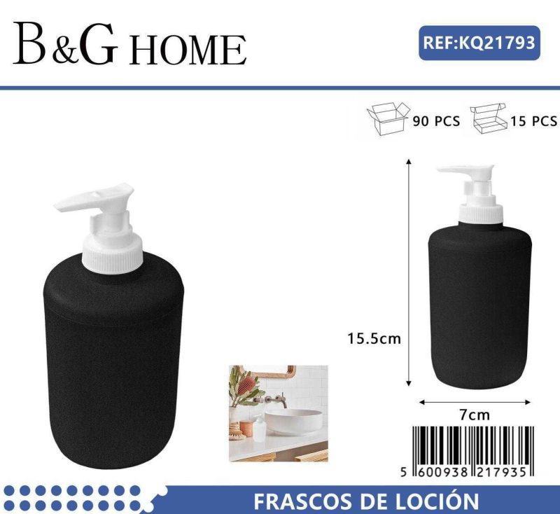 Θήκη κρεμοσάπουνου Dispenser πλαστική - Black - 21793 - Image 2