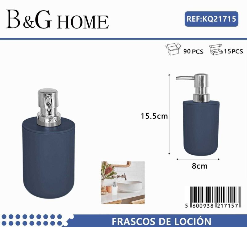 Θήκη κρεμοσάπουνου Dispenser πλαστική - Blue - 21715 - Image 2