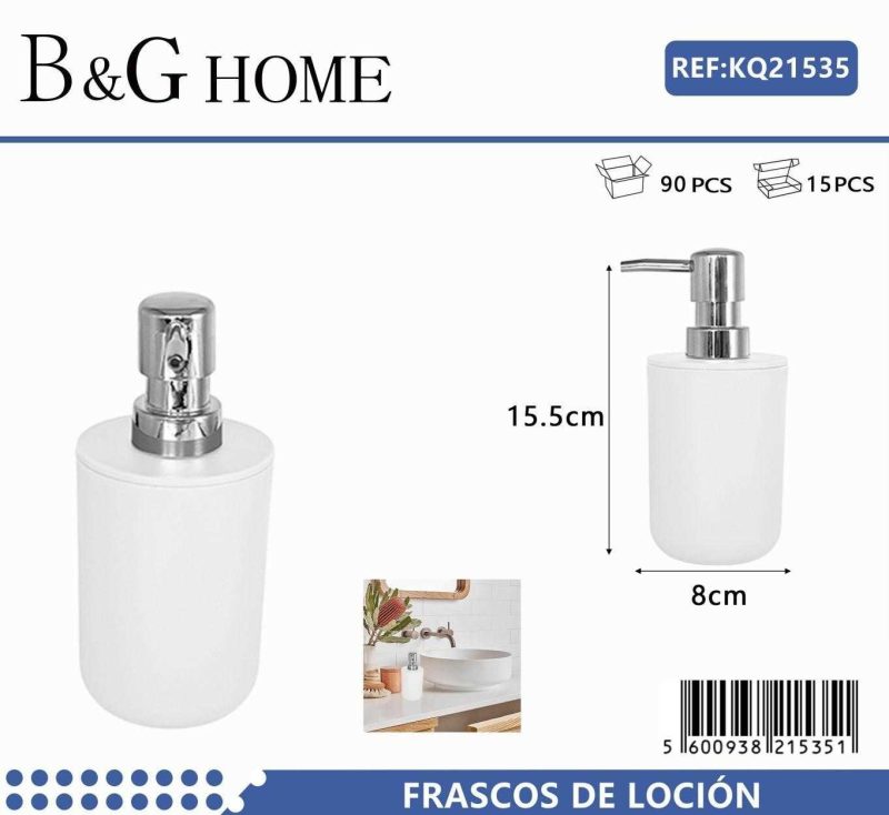 Θήκη κρεμοσάπουνου Dispenser πλαστική - White - 21535 - Image 2