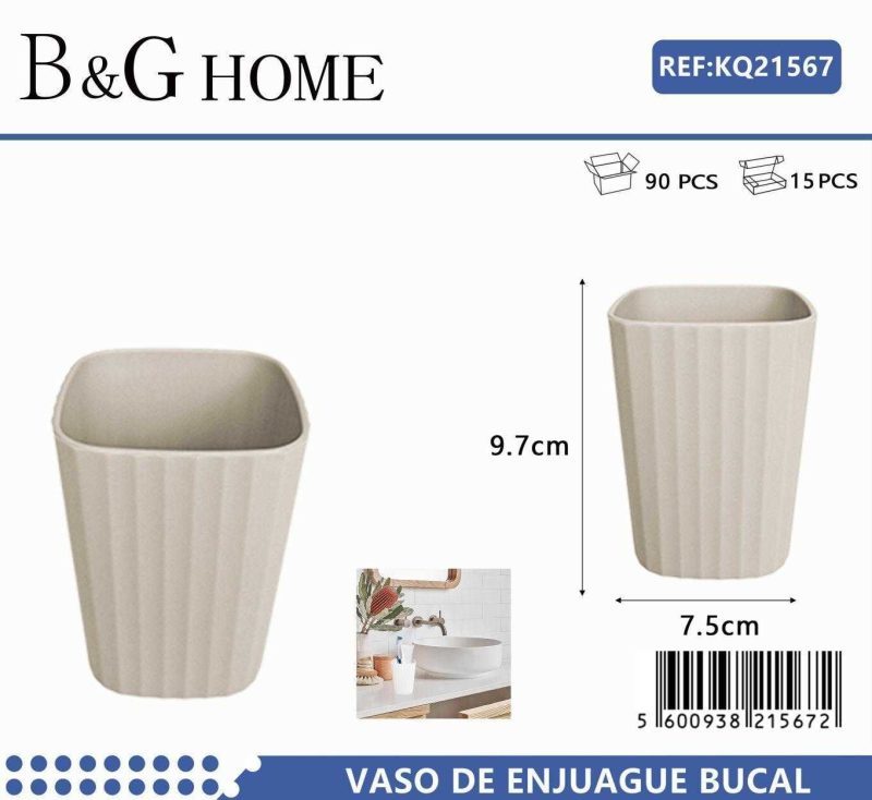 Θήκη οδοντόβουρτσας πλαστική - Beige - 21567 - Image 2