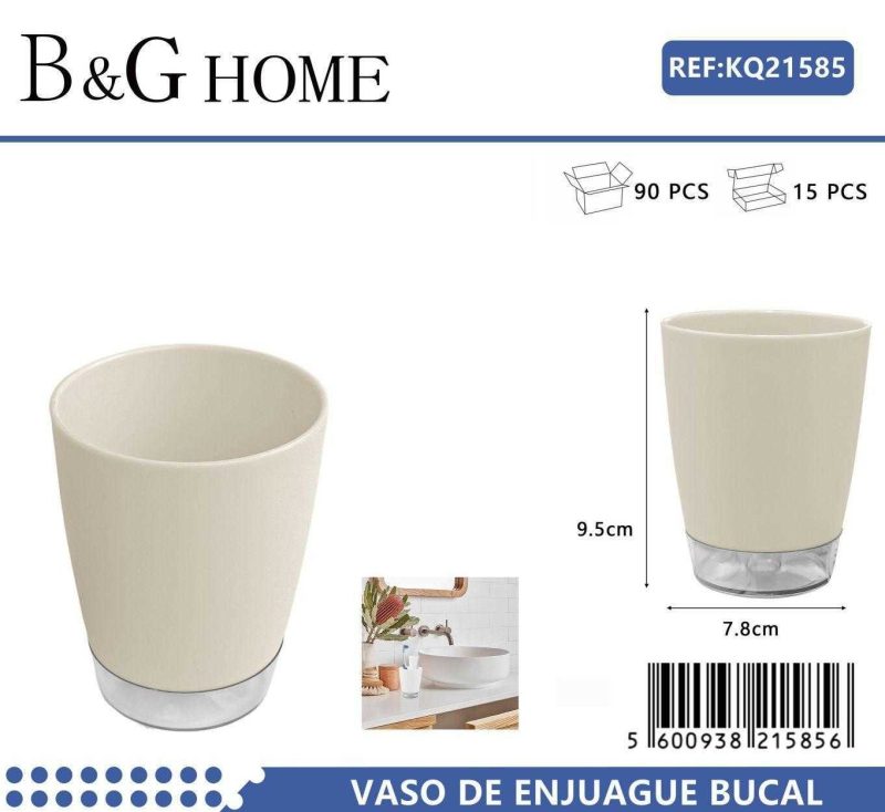 Θήκη οδοντόβουρτσας πλαστική - Beige - 21585 - Image 2