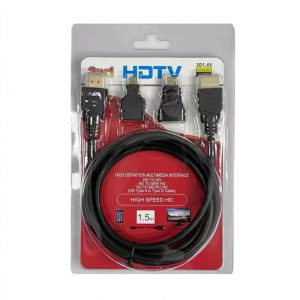 Καλώδιο HDMI σε HDMI έκδοσης 1.4 για σύνδεση συσκευών όπως υπολογιστές