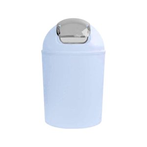 Κάδος απορριμμάτων μπάνιου πλαστικός - Light Blue - 21689