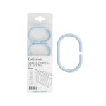 Κρίκοι κουρτίνας μπάνιου - Light Blue - 21695