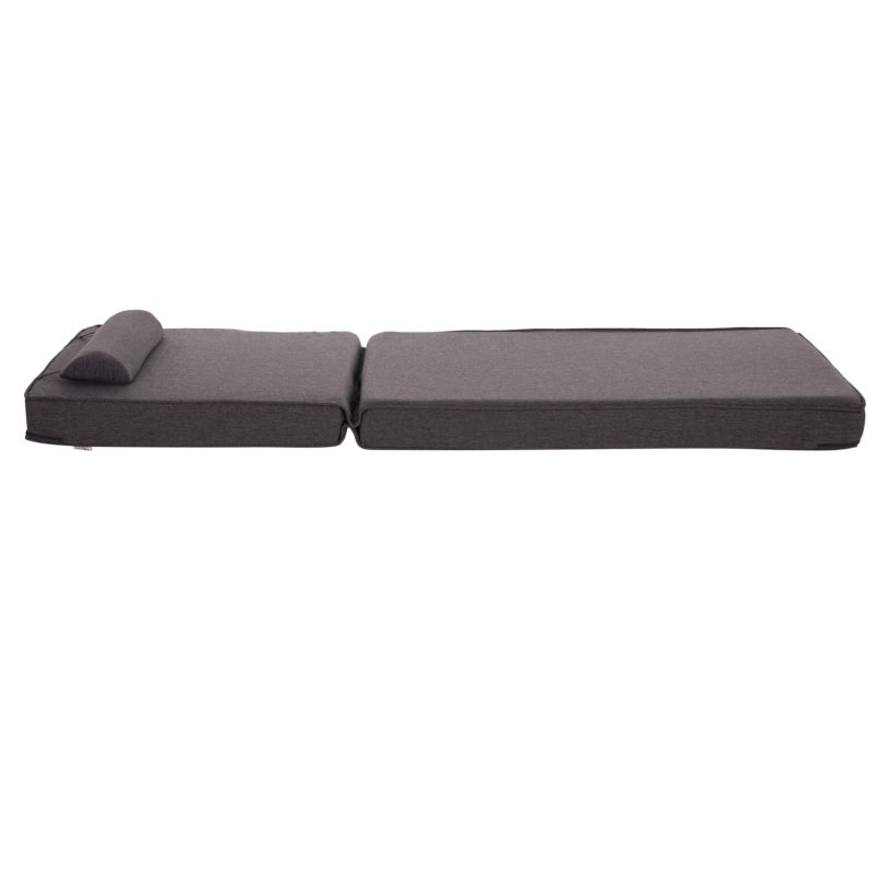 ΜΑΞΙΛΑΡΙ ΞΑΠΛΩΣΤΡΑΣ FB921095.02 OLEFIN ΣΚΟΥΡΟ ΓΚΡΙ ΜΕ FOAM 190x70x10Υεκ - Image 3