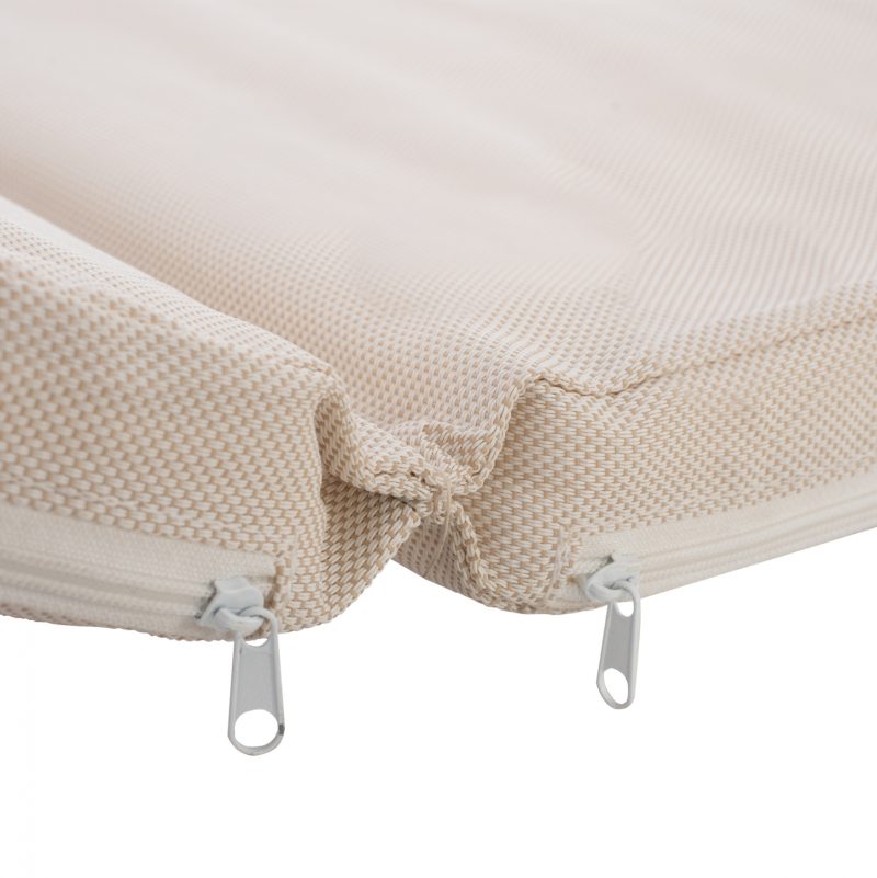 ΜΑΞΙΛΑΡΙ ΞΑΠΛΩΣΤΡΑΣ TEXTILENE 600gr/m2 2X1 SIFNOS ΜΠΕΖ FB911234.60T 196(117+1+78)x58x6εκ. - Image 4