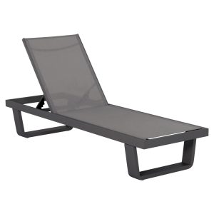 ΞΑΠΛΩΣΤΡΑ ΑΛΟΥΜΙΝΙΟΥ ΜΕ ΥΦΑΣΜΑ TESLIN FB96292.01 ΣΕ ΓΚΡΙ 198x61