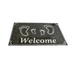 Πατάκι εισόδου - 48x78cm - 915688 - Black/Grey