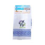 Πετσέτα ποτηρόπανο Souvenir με κέντημα - Σετ 12pcs - Greece - 416143