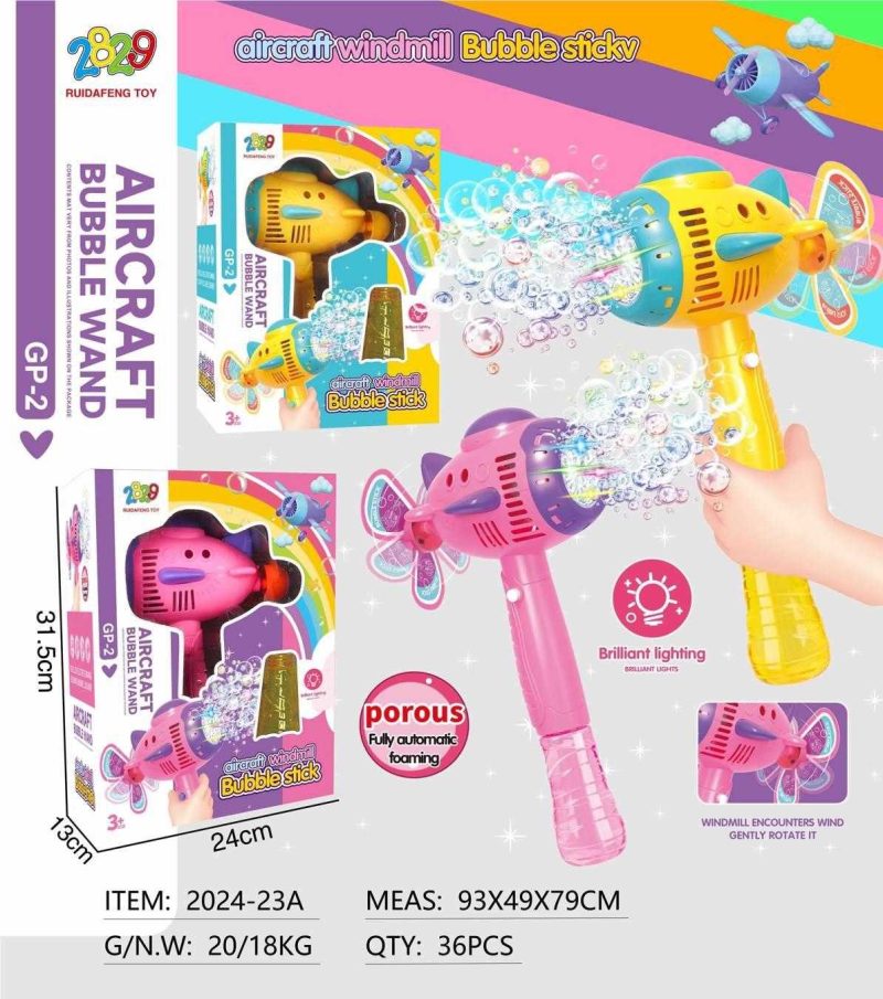 Πιστόλι για σαπουνόφουσκες - 2024-23A - 215689 - Pink - Image 2