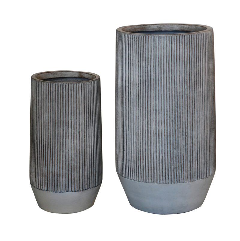 ΣΕΤ 2ΤΜΧ ΓΛΑΣΤΡΕΣ ΚΥΛΙΝΔΡΟΙ FB94727 FIBERCLAY-ΧΡΩΜΑ CEMENT Φ36x63.5Υεκ
