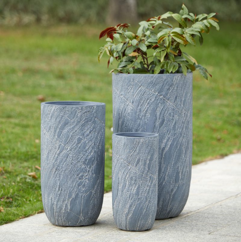 ΣΕΤ 3ΤΜΧ ΓΛΑΣΤΡΕΣ ΚΥΛΙΝΔΡΟΙ FB94720 FIBERCLAY-ΧΡΩΜΑ CEMENT Φ44x78.5Υεκ - Image 2