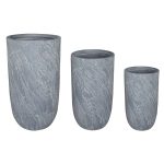 ΣΕΤ 3ΤΜΧ ΓΛΑΣΤΡΕΣ ΚΥΛΙΝΔΡΟΙ FB94720 FIBERCLAY-ΧΡΩΜΑ CEMENT Φ44x78.5Υεκ