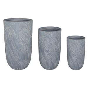 ΣΕΤ 3ΤΜΧ ΓΛΑΣΤΡΕΣ ΚΥΛΙΝΔΡΟΙ FB94720 FIBERCLAY-ΧΡΩΜΑ CEMENT Φ44x78.5Υεκ
