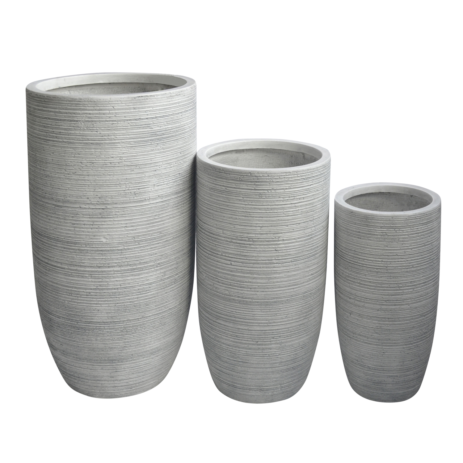 ΣΕΤ 3ΤΜΧ ΓΛΑΣΤΡΕΣ ΚΥΛΙΝΔΡΟΙ FB94721 FIBERCLAY-ΧΡΩΜΑ CEMENT Φ42.5x78.5Υεκ