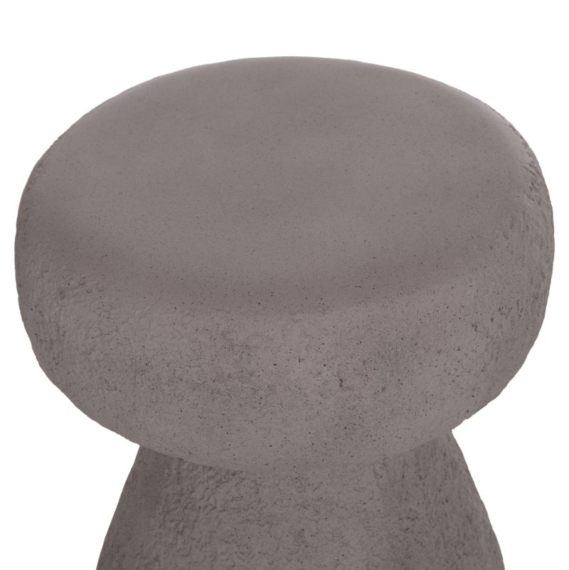 ΣΚΑΜΠΟ ΣΤΡΟΓΓΥΛΟ FB918171.03 FIBER CEMENT ΣΕ ΓΚΡΙ--Φ34x39Υεκ. - Image 4