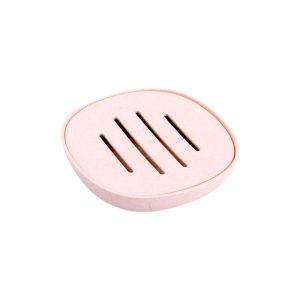 Σαπουνοθήκη μπάνιου πλαστική - Light Pink - 21628
