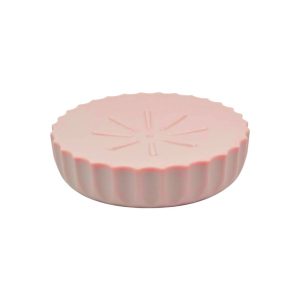 Σαπουνοθήκη μπάνιου πλαστική - Light Pink - 21634