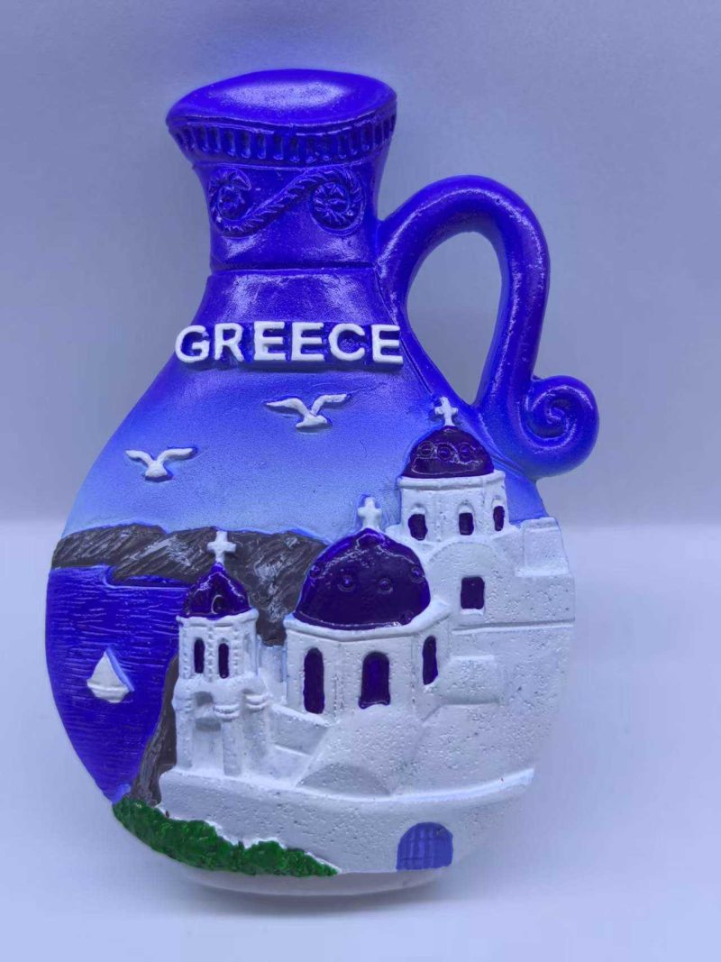 Τουριστικό μαγνητάκι Souvenir - Σετ 12pcs - Greece - 678463 - Image 2