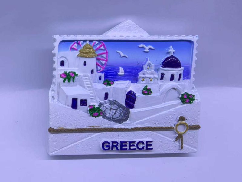 Τουριστικό μαγνητάκι Souvenir - Σετ 12pcs - Greece - 678466 - Image 2