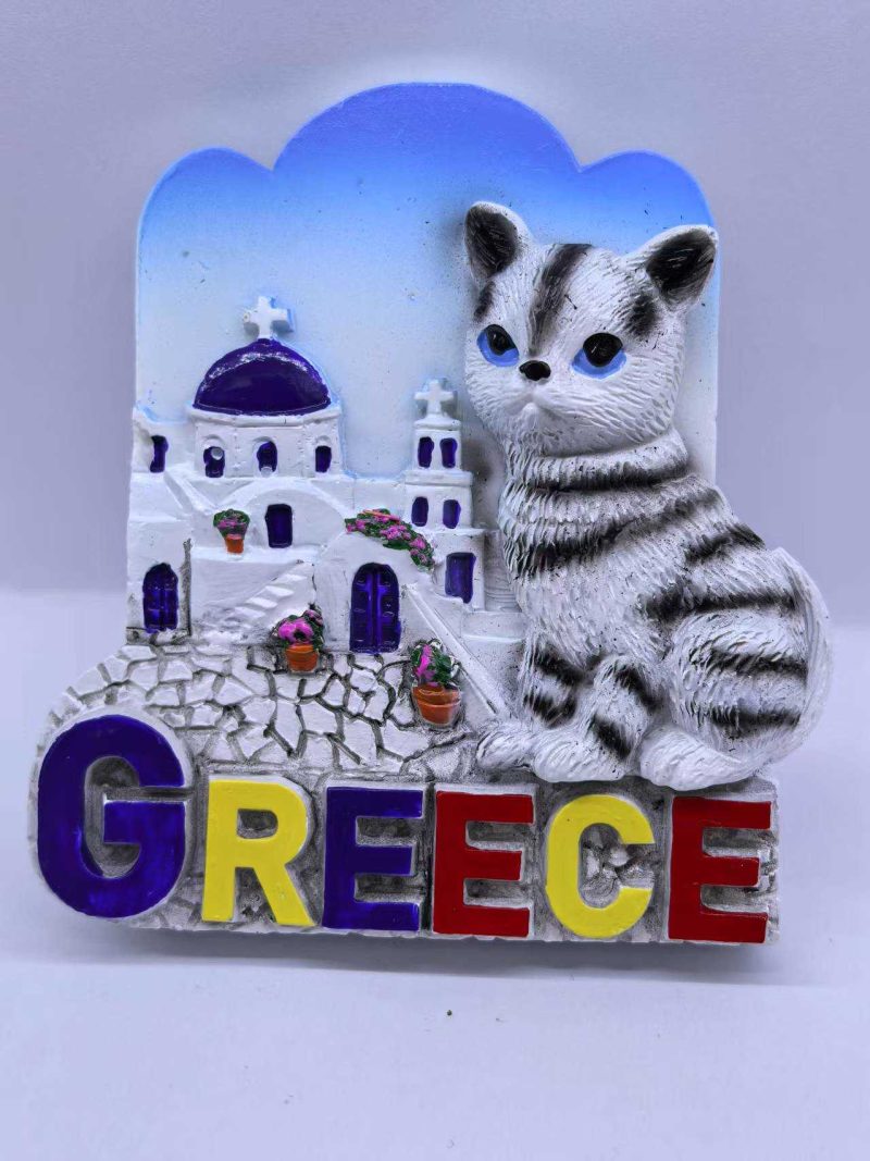 Τουριστικό μαγνητάκι Souvenir - Σετ 12pcs - Greece - 678472 - Image 2