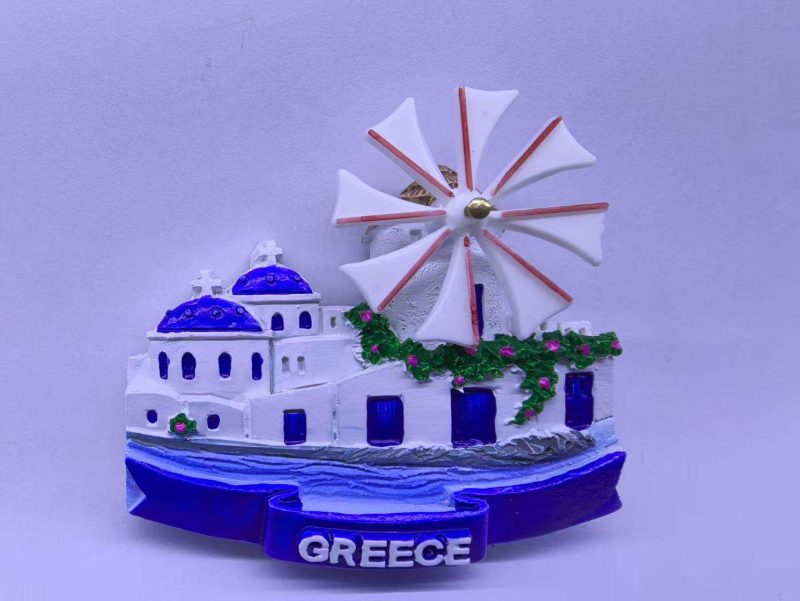 Τουριστικό μαγνητάκι Souvenir - Σετ 12pcs - Greece - 678483 - Image 2