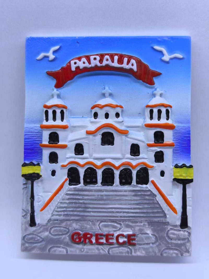 Τουριστικό μαγνητάκι Souvenir - Σετ 12pcs - Paralia - 678416 - Image 2