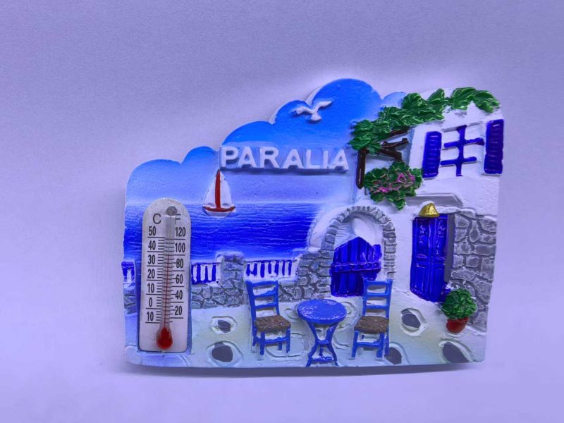 Τουριστικό μαγνητάκι Souvenir - Σετ 12pcs - Paralia - 678419 - Image 2