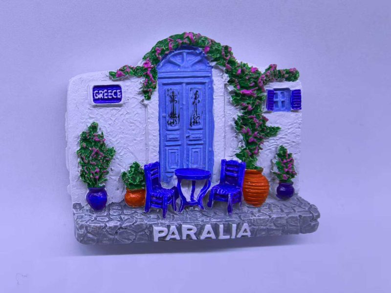 Τουριστικό μαγνητάκι Souvenir - Σετ 12pcs - Paralia - 678422 - Image 2