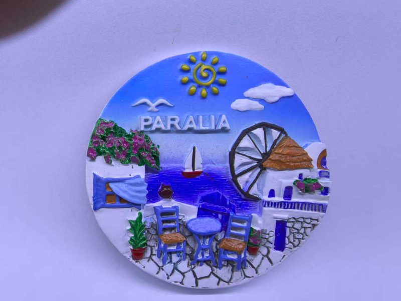Τουριστικό μαγνητάκι Souvenir - Σετ 12pcs - Paralia - 678424 - Image 2