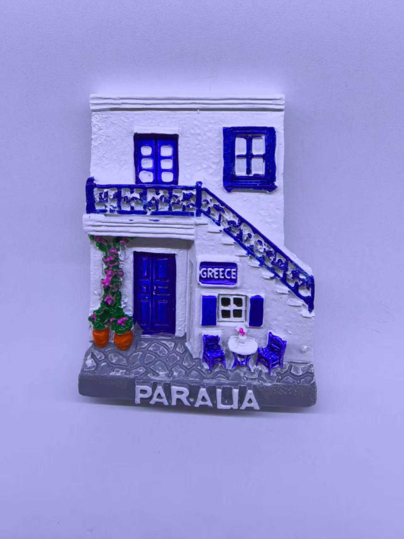 Τουριστικό μαγνητάκι Souvenir - Σετ 12pcs - Paralia - 678429 - Image 2