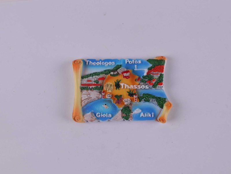 Τουριστικό μαγνητάκι Souvenir - Σετ 12pcs - Thassos - 678406 - Image 2