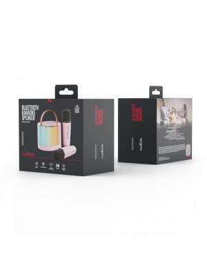 Ηχείο καραόκε Bluetooth Maxlife MXKS-200 ροζ