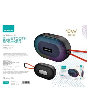 ΗΧΕΙΟ OMEGA BLUETOOTH V5.1 5W RMS RGB Elipse Strap