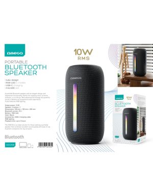 ΗΧΕΙΟ OMEGA BLUETOOTH V5.1 Σωλήνας RMS 10W RMS