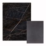 ΕΠΙΦΑΝΕΙΑ ΤΡΑΠΕΖΙΟΥ HPL ΟΡΘΟΓΩΝΙΑ FB96350.34 BLACK MARBLE 60x80εκ.