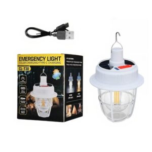 Φωτιστικό για το camping ή για εξωτερικές δραστηριότητες με 2 διαφορετικές λειτουργίες φωτισμού. Περιλαμβάνει καλώδιο type-C για τη φόρτισή του. Διαθέτει γάντζο για να κρεμιέται εύκολα παντού ή για να μπορείτε να το κρατάτε πιο εύκολα. Ιδανικός για τον εξωτερικό χώρο του σπιτιού