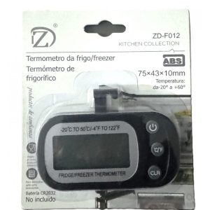 Το ψηφιακό θερμόμετρο ψυγείου της εταιρείας Rolinger σας βοηθάει να ελέγχετε και να διασφαλίζετε τη θερμοκρασία του ψυγείου σας στους βαθμούς που πρέπει. Η θερμοκρασία ενός ψυγείου πρέπει να διατηρείται στους 4° C ή και λιγότερο και ενός καταψύκτη στους -18° C. Το καλύτερο μέρος για να τοποθετήσετε ένα θερμόμετρο είναι στο πιο ζεστό σημείο ενός ψυγείου