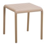 ΤΡΑΠΕΖΑΚΙ ΤΕΤΡΑΓΩΝΟ FB96335.04 ΠΟΛΥΠΡΟΠΥΛΕΝΙΟ ΣΕ ΚΑΠΟΥΤΣΙΝΟ 45x45x48Υεκ.