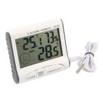 ΤΟ ΘΕΡΜΟΜΕΤΡΟ/ΥΓΡΑΣΙΟΜΕΤΡΟ ΠΑΡΕΧΕΙ ΕΝΔΕΙΞΕΙΣ ΘΕΡΜΟΚΡΑΣΙΑΣ ΚΑΙ ΥΓΡΑΣΙΑΣ ΕΣΩΤΕΡΙΚΟΥ ΚΑΙ ΕΞΩΤΕΡΙΚΟΥ ΧΩΡΟΥ