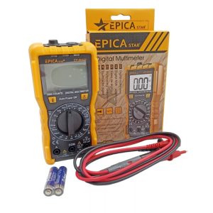 Αυτό το πολύμετρο είναι ένα επαγγελματικό φορητό όργανο μετρήσεων με οθόνη LCD. Με δυνατότητα εκτέλεσης πολλαπλών λειτουργιών.
