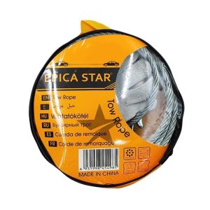 Ένα συρματόσχοινο ρυμούλκησης εξαιρετικής αντοχής που είναι απαραίτητο για κάθε αυτοκίνητο για μια ώρα ανάγκης. Ιδανικό και για trailer για την ρυμούλκηση μικρών σκαφών και φουσκωτών.