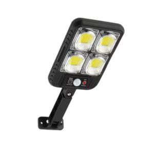 Φωτίστε εξωτερικούς χώρους εύκολα και οικονομικά με έναν ηλιακό προβολέα τοίχου εξοπλισμένο με 100 ισχυρά LED και ενσωματωμένο αισθητήρα κίνησης. Η ηλιακή φόρτιση προσφέρει πλήρη αυτονομία χωρίς καλώδια ή κόστος ρεύματος