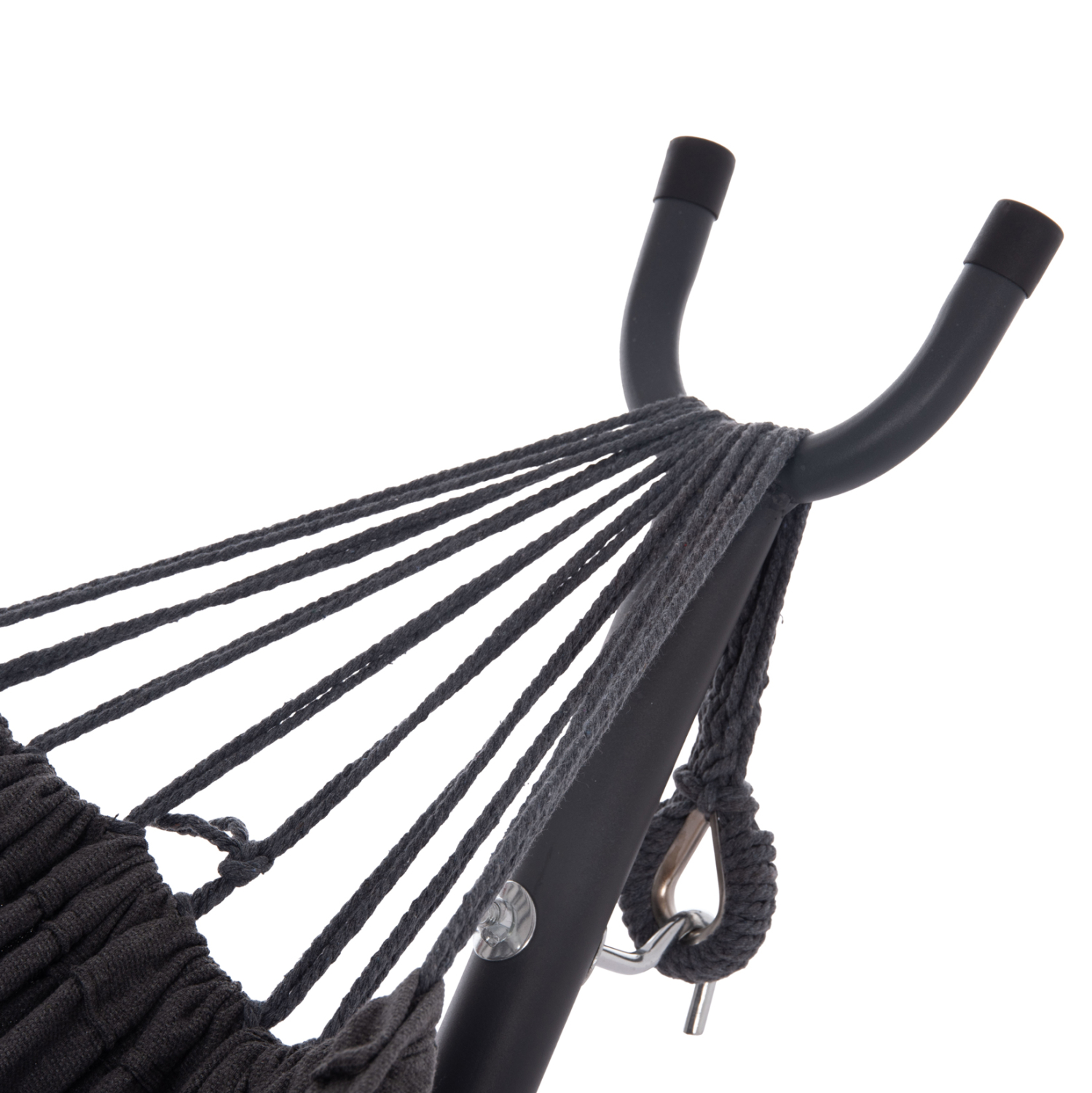 ΑΙΩΡΑ FB96304.01 ΑΝΘΡΑΚΙ ΜΕΤΑΛΛΙΚΟΣ ΣΚΕΛΕΤΟΣ-ΣΚΟΥΡΟ ΓΚΡΙ ΥΦΑΣΜΑ 265x93x105Υεκ - Image 4