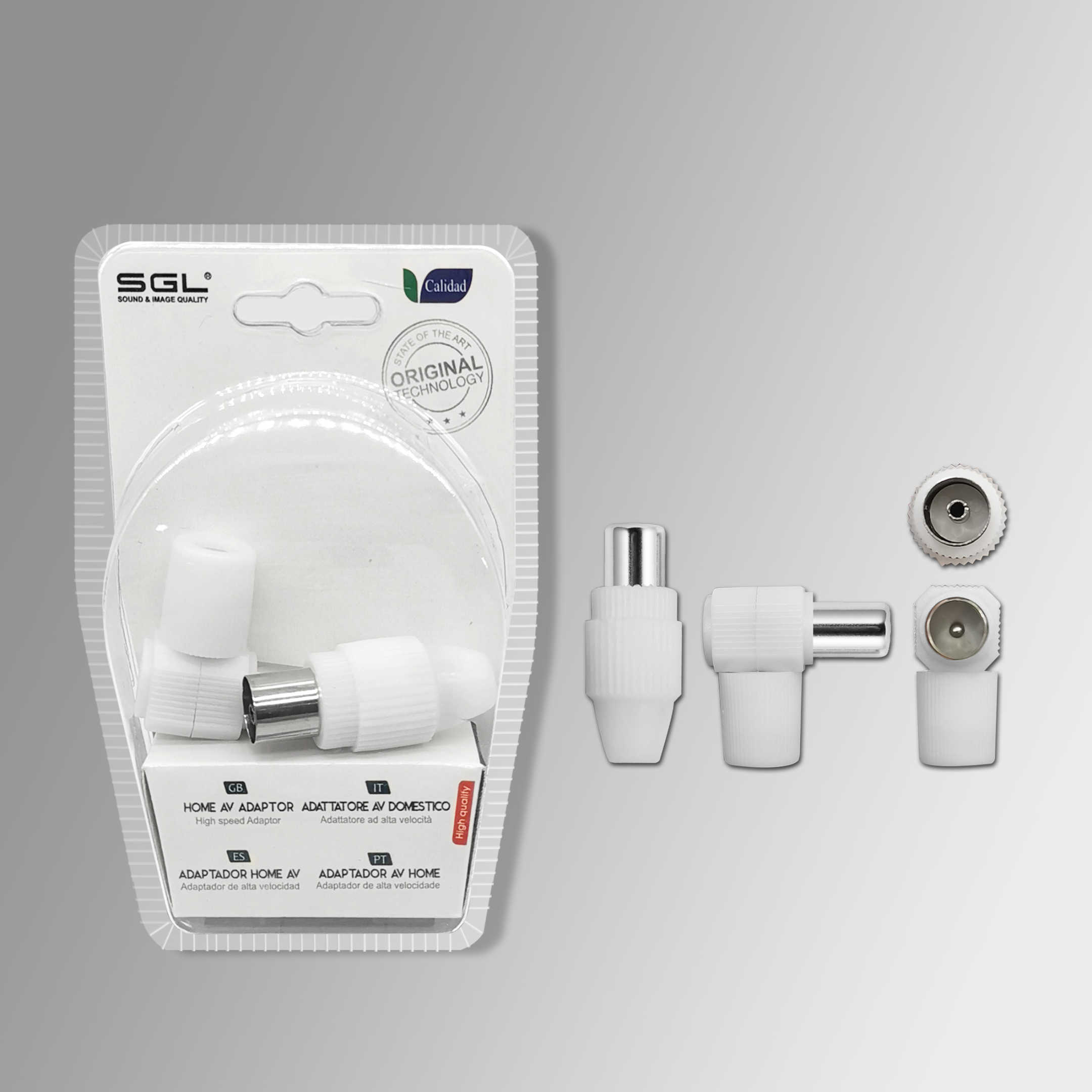 Βύσμα κεραίας TV Coaxial - 1816-2 - 098647 - Image 2