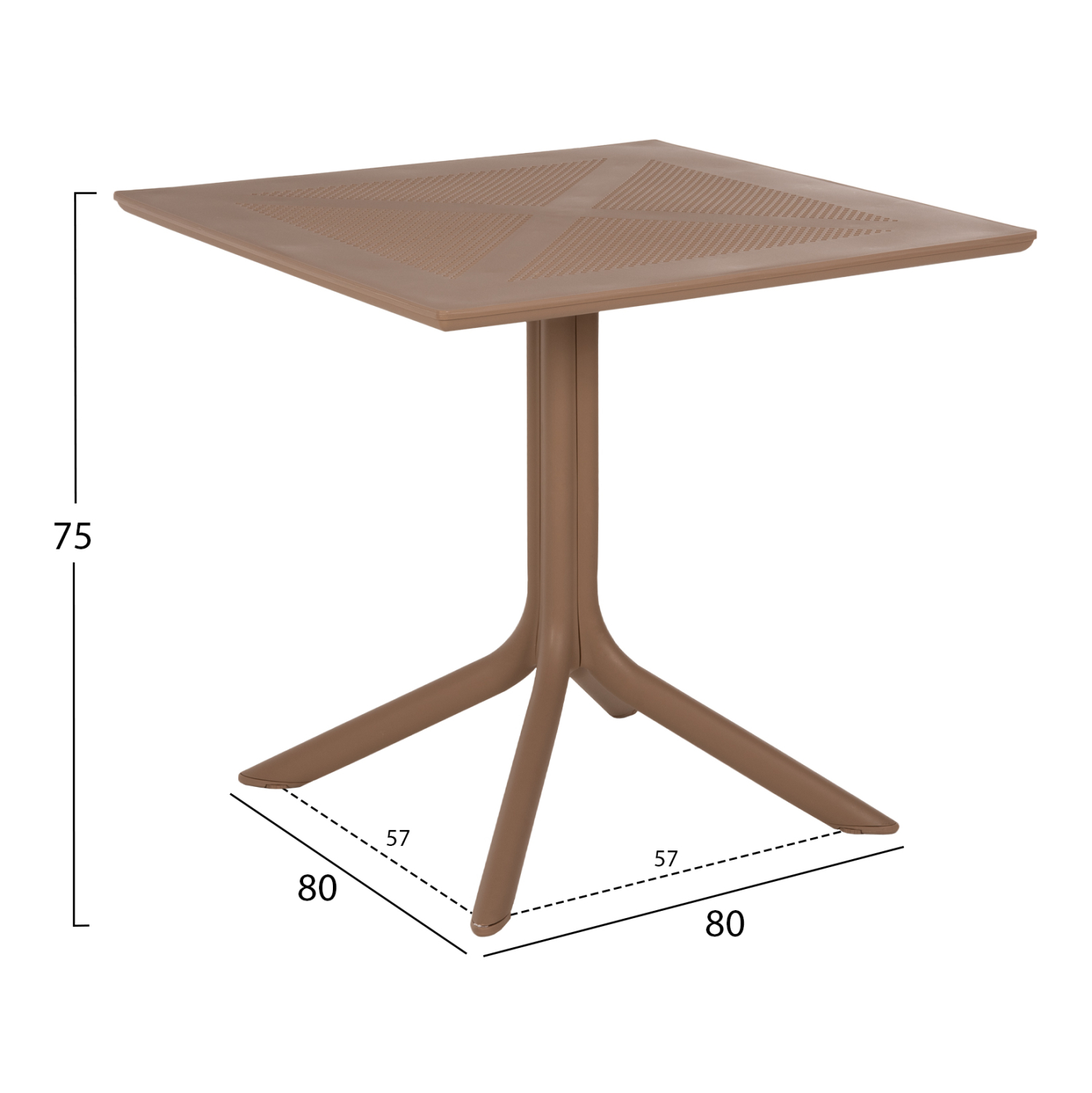 ΣΕΤ ΤΡΑΠΕΖΑΡΙΑΣ ΕΞ.ΧΩΡΟΥ 3ΤΜΧ FB921136 ΠΟΛΥΠΡΟΥΛΕΝΙΟ ΣΕ ΚΑΠΟΥΤΣΙΝΟ - Image 3