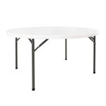 ΤΡΑΠΕΖΙ CATERING ΣΥΝΕΔΡΙΟΥ FB95043 Φ152Χ74εκ ΠΤΥΣΣΟΜΕΝΟ ΣΤΡΟΓΓΥΛΟ