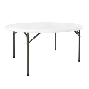 ΤΡΑΠΕΖΙ CATERING ΣΥΝΕΔΡΙΟΥ FB95043 Φ152Χ74εκ ΠΤΥΣΣΟΜΕΝΟ ΣΤΡΟΓΓΥΛΟ