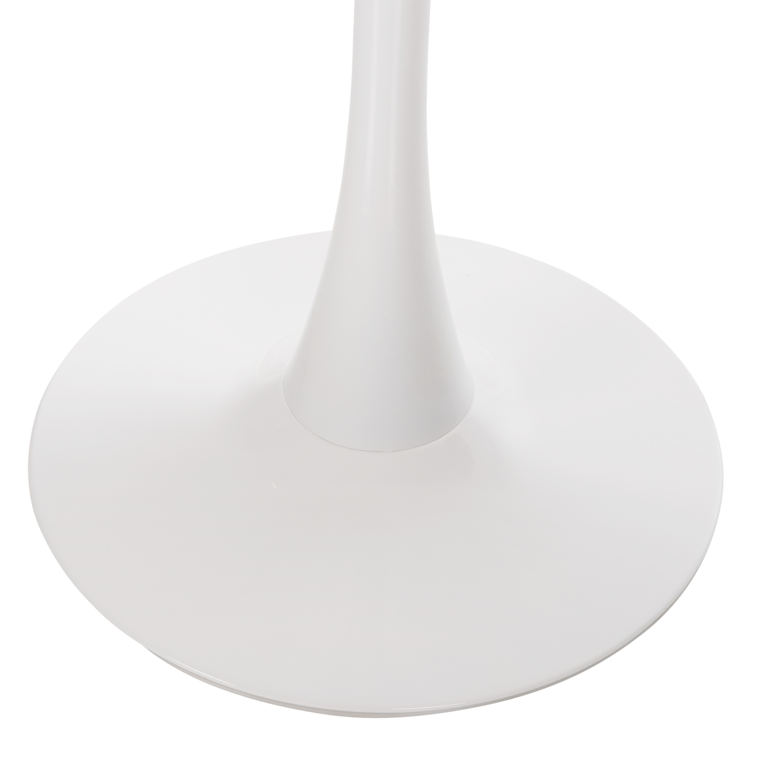 ΤΡΑΠΕΖΙ ΤΡΑΠΕΖΑΡΙΑΣ FB99422.11 ΣΤΡΟΓΓΥΛΟ WHITE MARBLE Φ120x74Yεκ. - Image 3