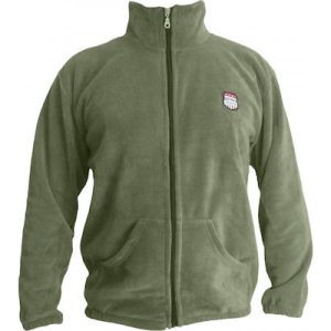 Bodymove 575 Ανδρική Φούτερ Ζακέτα με Τσέπες Χακί